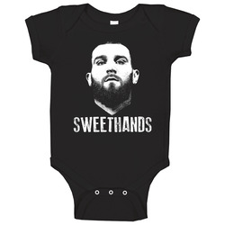 Caleb Plant Sweethands Big Face Silhouette Boxing Fight Fan Baby One P