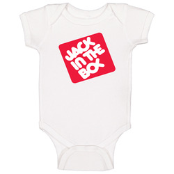 Jack In The Box Popular California Fast Food Restaurant Baby One Piece