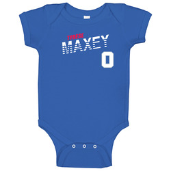 Tyrese Maxey 0 Favorite Player Philadelphia Basketball Fan Baby One Pi