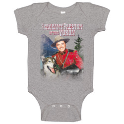 Sergeant Preston Of The Yukon Retro 50s Tv Show Poster Vintage Unisex 