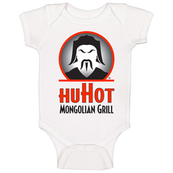 Huhot Mongolian Grill Top American Chinese Fast Food Baby One Piece