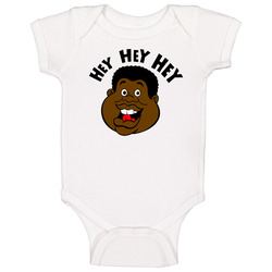 Fat Albert Hey Hey Hey Vintage Cartoon Baby One Piece
