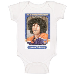 Happy Gilmore Hockey Afro Trading Card Distressed Look Trading Card Ba