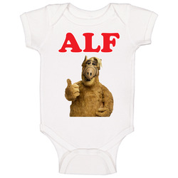 Alf Thumbs Up 80s 90s Tv Show Sitcom Baby One Piece