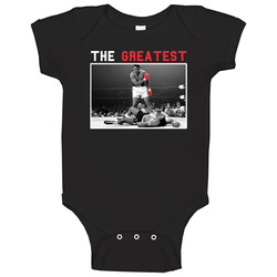 Muhammad Ali The Greatest Samual L Jackason Fan Baby One Piece