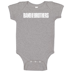 Band Of Brothers 2000s Tv Show Fan Logo Baby One Piece