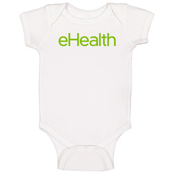 Ehealth Inc Nasdaq Company Logo Employee Fan Baby One Piece