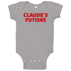 Claude's Futons Everybody Loves Raymond Retro Tv Baby One Piece
