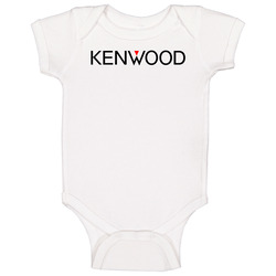 Kenwood Sound Car Audio Sub Woofer Logo Baby One Piece
