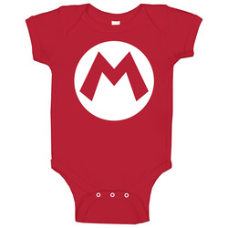 Super Mario Cart Halloween Costume Baby One Piece