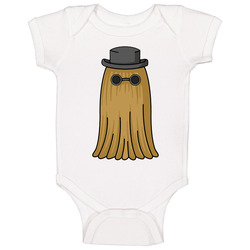 The Addams Family Cousin It Retro 90s Animated Tv Show Fan Baby One Pi