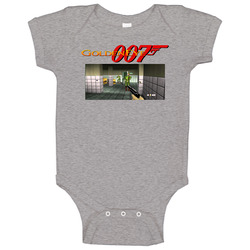 Goldeneye 007 1997 Best Video Games Of All Time Baby One Piece