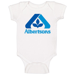 Albertsons Grocery Store Company Logo Baby One Piece