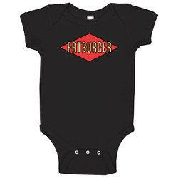Fatburger Fast Food Logo Baby One Piece