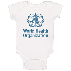 World Health Organization Logo Baby One Piece