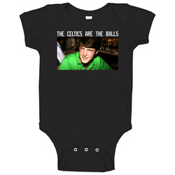 The Celtics Are The Balls Guy Baby One Piece