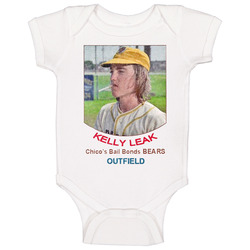 Kelly Leak Baseball Card Bad News Bears Baby One Piece