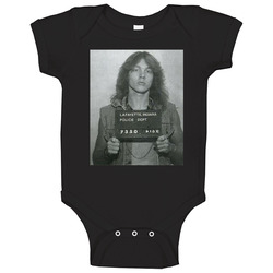 Axl Rose Mugshot Fan Baby One Piece