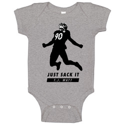 Tj Watt Just Sack It Fan Baby One Piece