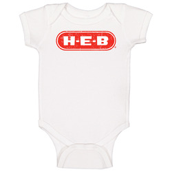 Heb Cool Popular Food Drink Restaurant Brand Logo Gift Baby One Piece