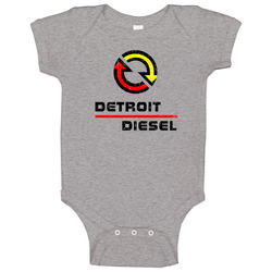 Detroit Diesel Automobile Car Truck Motorcycle Auto Parts Cool Distres