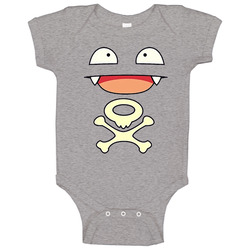 Koffing Face Pokemon Baby One Piece