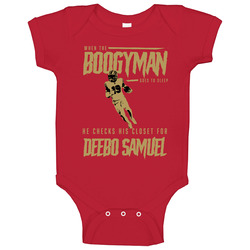 The Boogeyman Checks For Deebo Samuel San Francisco Football Baby One 