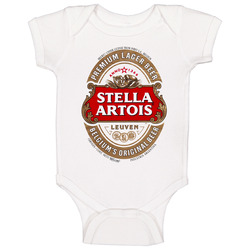 Vintage Artois Vintage Beer Logo Drink Baby One Piece