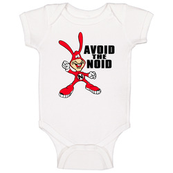 Avoid The Noid Dominos Most Memorable Ad Slogan Baby One Piece