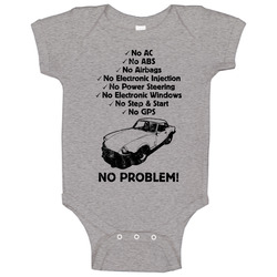 1979 Triumph Spitfire No Problem Vintage Car Baby One Piece