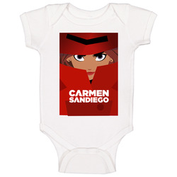 Carmen Sandiego Netflix Original Series Fan Baby One Piece