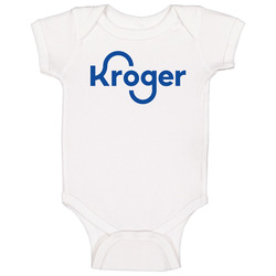 Kroger Grocery Store Logo Baby One Piece