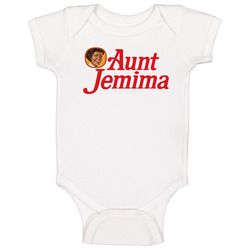 Aunt Jemima Syrup Mascot Baby One Piece