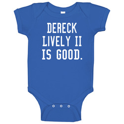 Dereck Lively Ii Is Good Baby One Piece