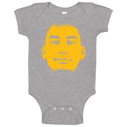 Jordan Love Green Bay Football Player Fan Big Head Baby One Piece