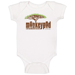 Monkeypod Kitchen Maui Hawaii Restaurant Worn Look Baby One Piece