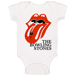 The Bowling Stones Bowling Team Cool Baby One Piece