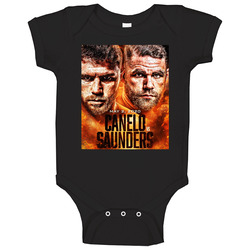 Canelo Vs Saunders Mma Fight Card  Fan Baby One Piece