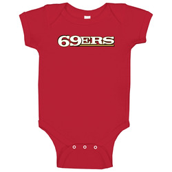 San Francisco 69ers Funny Parody Baby One Piece