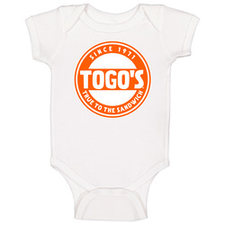 Togo's Sub Sandwhich Restaurant Baby One Piece