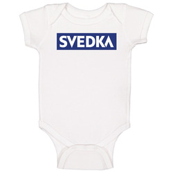 Svedka Vodka Drink Logo Baby One Piece