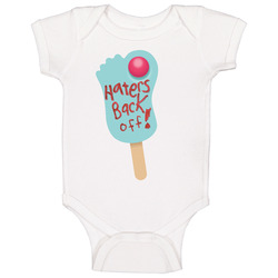 Haters Back Off Popsicle Netflix Original Fan Baby One Piece