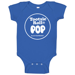 Tootsie Roll Pop Blue Raspberry Baby One Piece