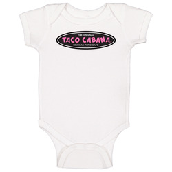 Taco Cabana Best Southern Restaurants Fan Baby One Piece