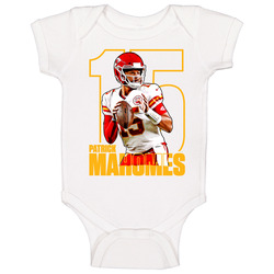 Patrick Mahomes 15 Baby One Piece