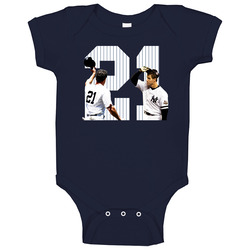 Paul O'neill 21 Baby One Piece