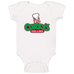 Corky's Ribs And Bbq Best Southern Restaurants Fan Baby One Piece