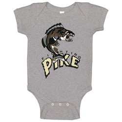 Minnesota Fighting Pike Arena Football League Team Fan Logo Baby One P