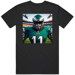 Aj Megajawn Brown Aj Brown T Shirt