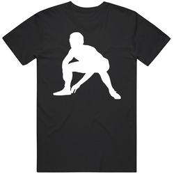 Wrestling Crouch Pose Silhouette T Shirt